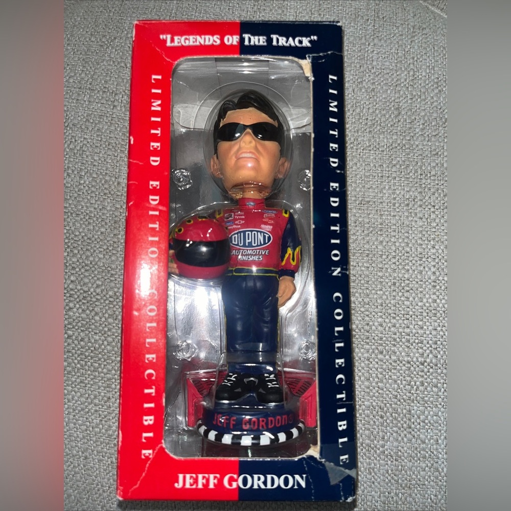 Jeff Gordon NASCAR Bobblehead Forever Collectible Legends of the Track